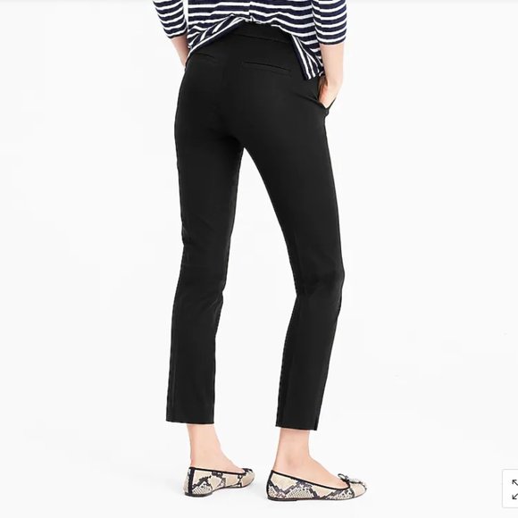 J. Crew Martie pant in bi-stretch cotton (Size 0) - Picture 3 of 6